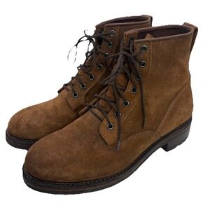 FILSON Service Boots Men's Size 10 Leather Brown Suede Classic Vibram Sole